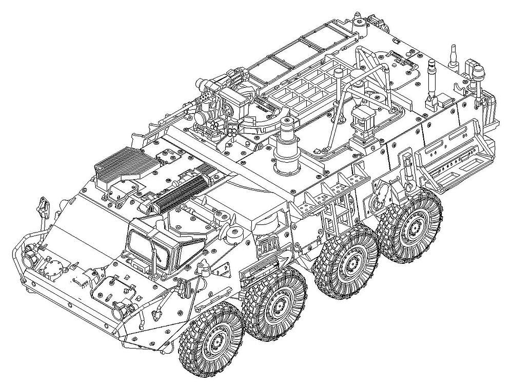1/72 M1135 Stryker Nuclear Biological Chemical Recon Vehicle NBCRV