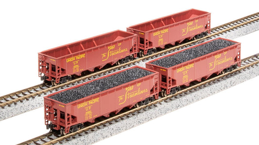 Broadway Limited 7438 ARA 70-Ton Quad Hopper, UP, 4-Pack, N (Fantasy Paint Scheme)