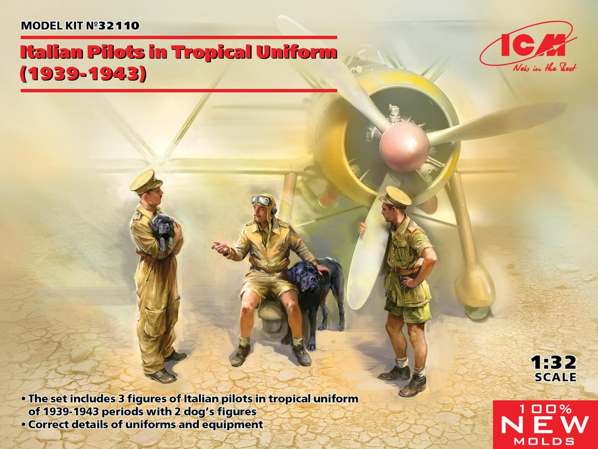 Italian Pilots in Tropical Uniform (1939-43)