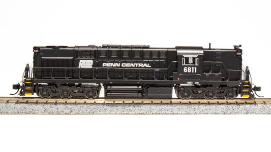 Broadway Limited 6620 Alco RSD-15, Penn Central #6811, Black w/White Lettering & Logo, Paragon4 Sound/DC/DCC, N