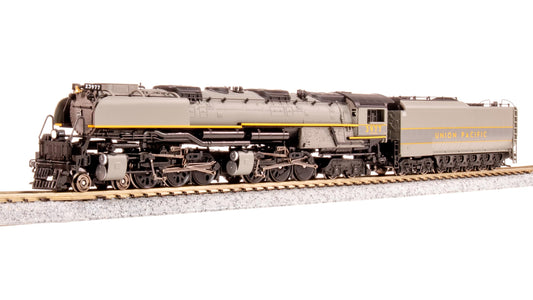 Broadway Limited 8655 UP Challenger 4-6-6-4, #3977, Museum Version, Two-Tone Gray, Oil Tender, w/Wind Wings, No-Sound/DCC-Ready, N Scale