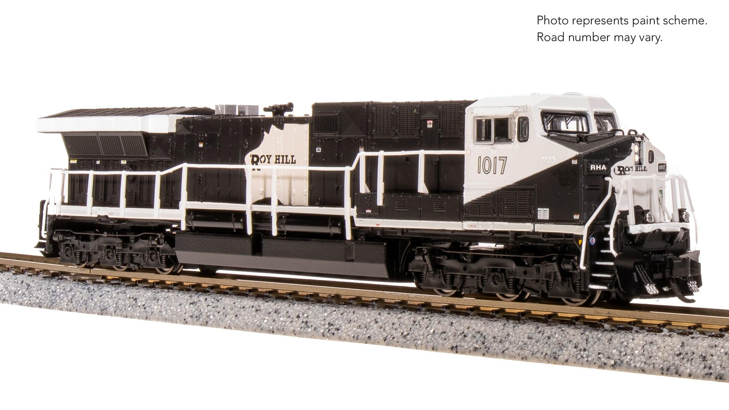 Broadway Limited 8601 GE AC6000, Roy Hill Mining #1017, Black/White Paint, No-Sound/DCC-Ready, N Scale