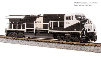 Broadway Limited 8601 GE AC6000, Roy Hill Mining #1017, Black/White Paint, No-Sound/DCC-Ready, N Scale