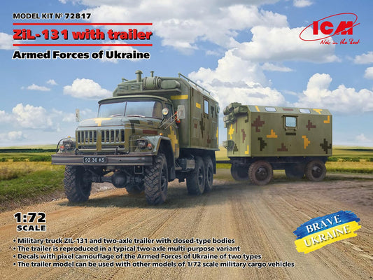 ZiL-131 with Trailer Armed Forces of Ukraine