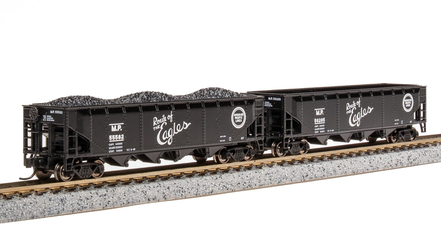 Broadway Limited 7430 ARA 70-Ton Quad Hopper, MP, Route of The Eagles, 4-Pack, N