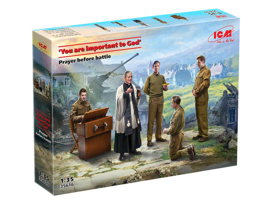 'You are Important to God' - Prayer Before Battle - 100% New Molds