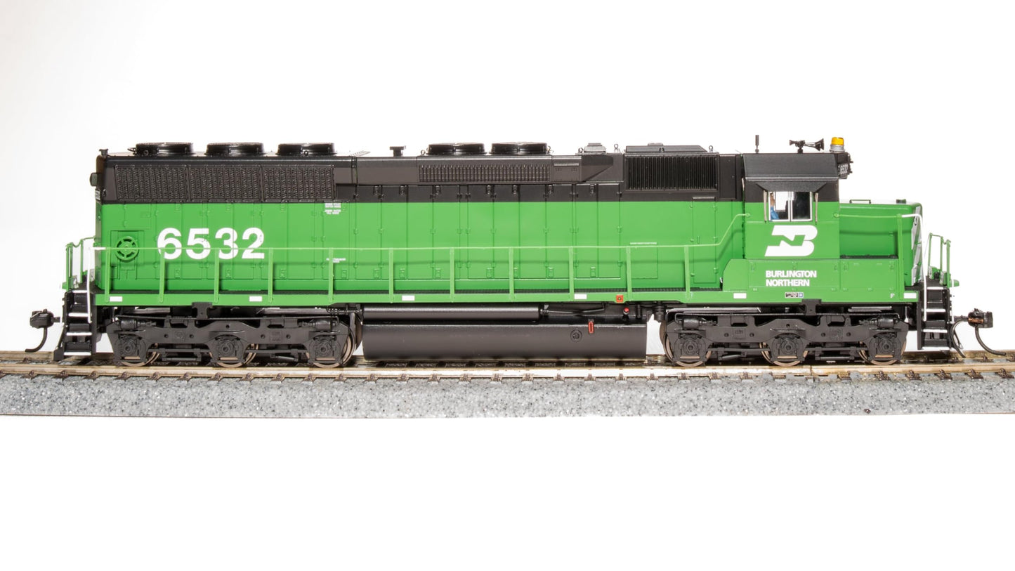 Broadway Limited 4284 EMD SD45, BN #6532, Green & Black, Paragon4 Sound/DC/DCC, HO