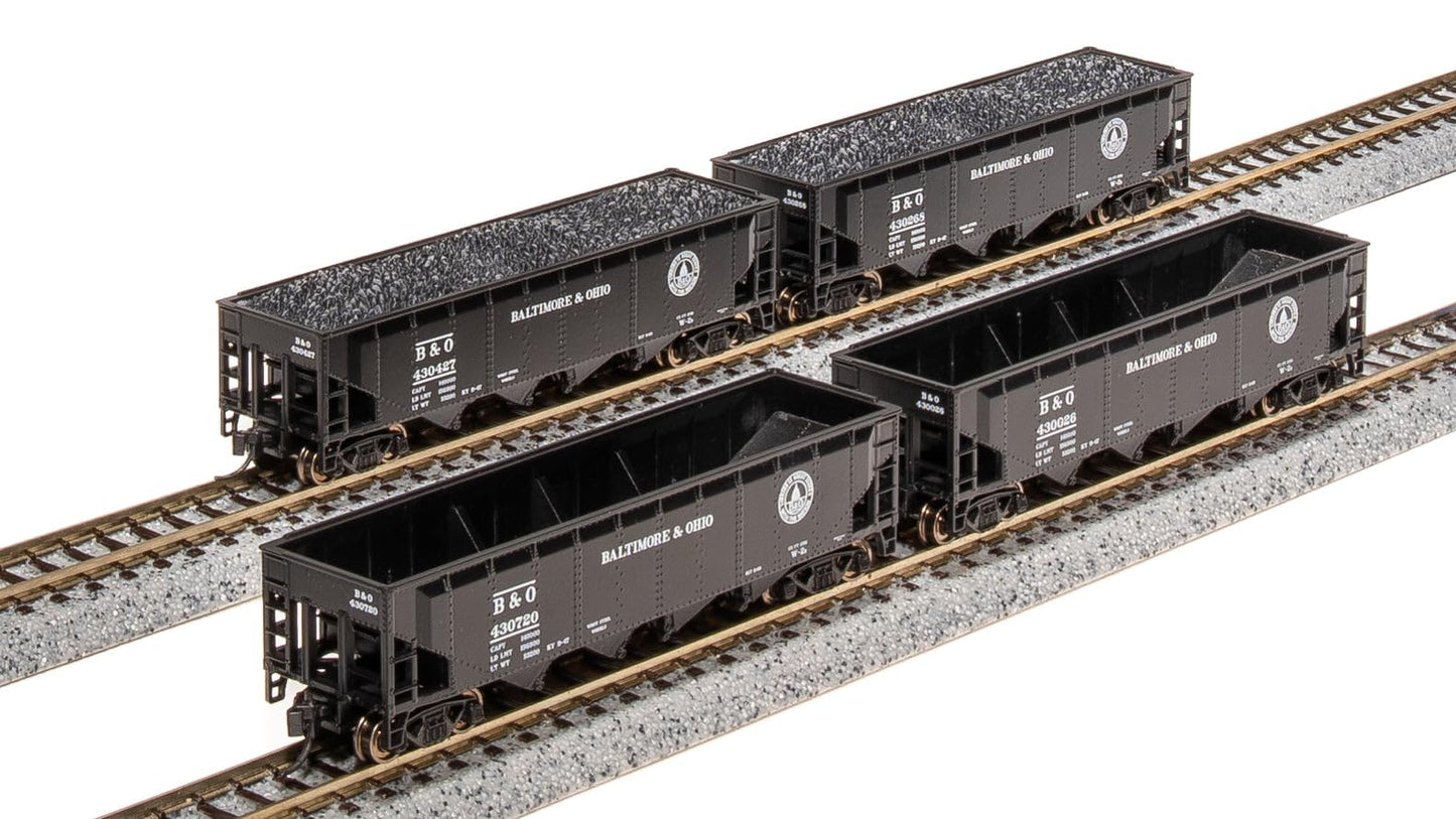 Broadway Limited 7421 ARA 70-Ton Quad Hopper, B&O W2b, 40s/50s w/Capital Dome, 4-Pack B, N