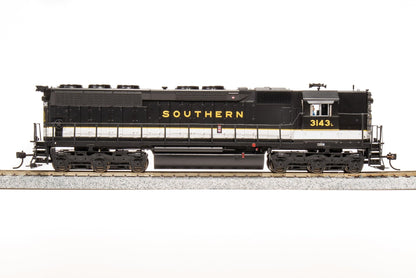 Broadway Limited 4292 EMD SD45, SOU #3143, Black, White, Gold Scheme, Paragon4 Sound/DC/DCC, HO (High Hood)