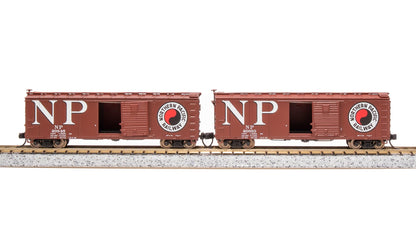 Broadway Limited 7280 USRA 40' Steel Boxcar, NP, 2-Pack, N