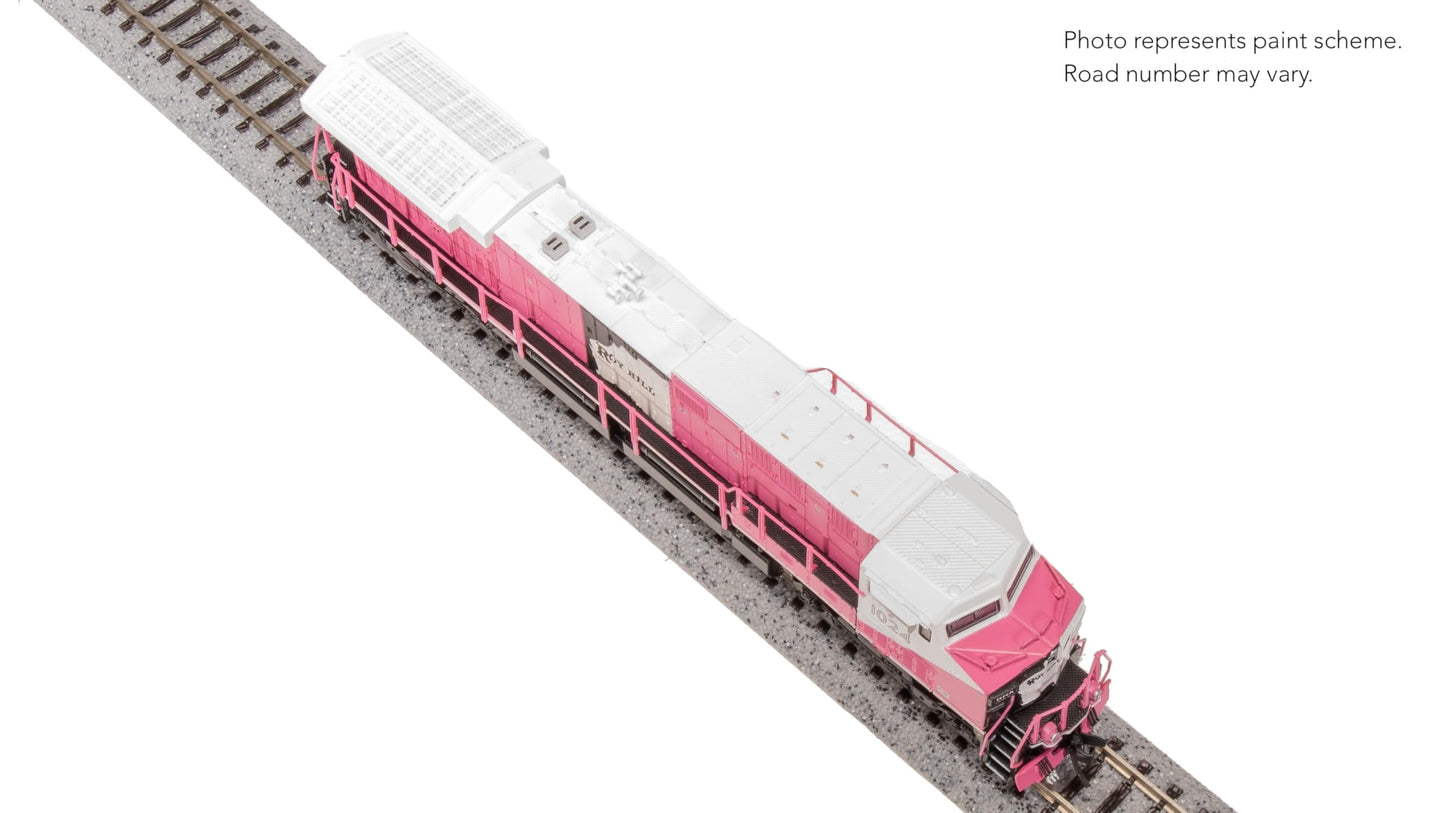 Broadway Limited 8638 GE ES44AC, FEC 807, Red & Yellow, No-Sound/DCC-Ready, N Scale