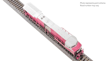 Broadway Limited 8638 GE ES44AC, FEC 807, Red & Yellow, No-Sound/DCC-Ready, N Scale