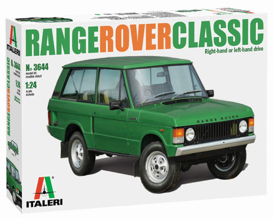Italeri 3644S Land Rover 1:24 Range Classic, Faithful Replica, Model Making, Crafts, Hobbies, Gluing, Plastic Construction kit, Assembly