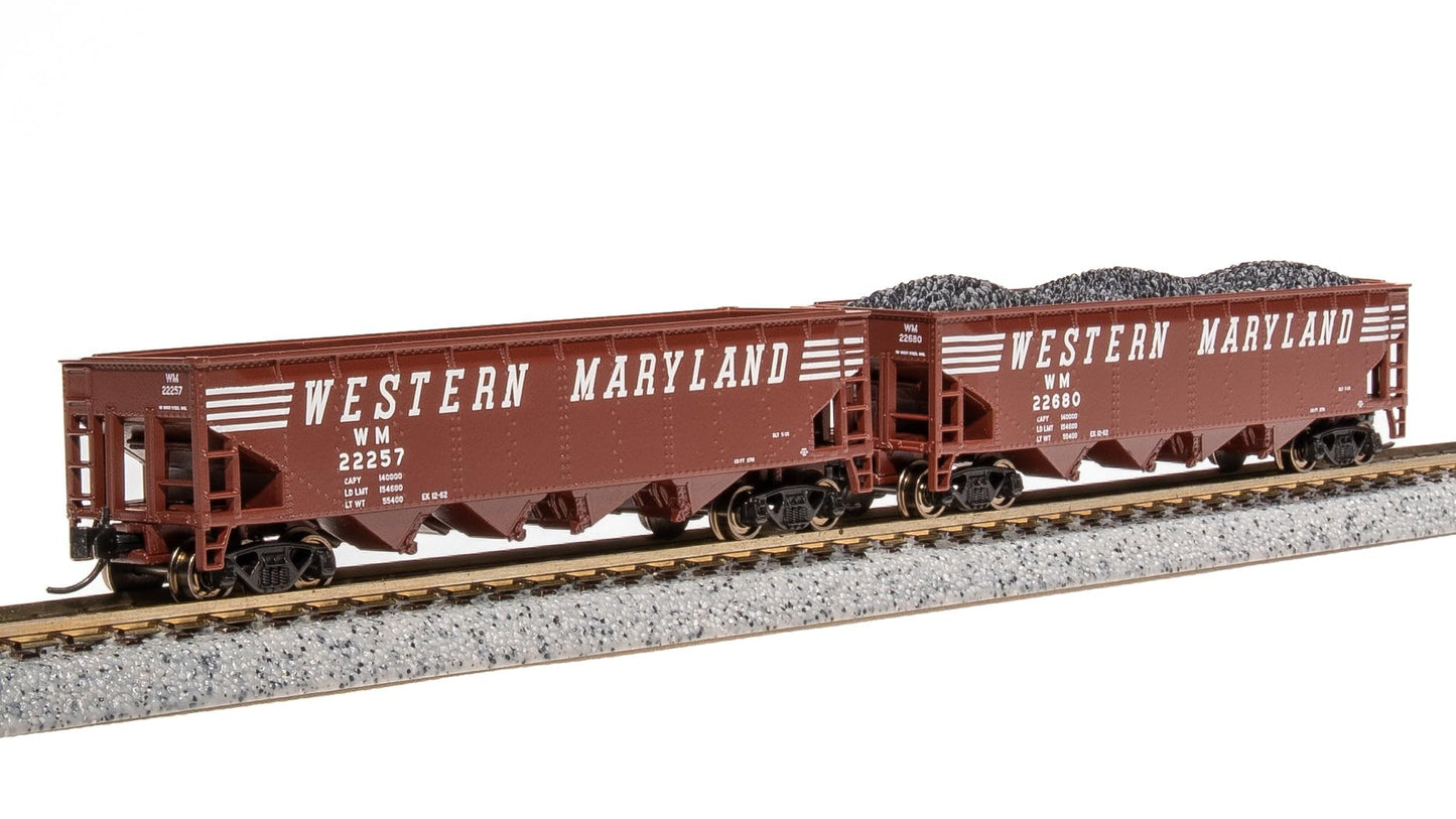 Broadway Limited 7439 ARA 70-Ton Quad Hopper, WM, 4-Pack, N (Fantasy Paint Scheme)