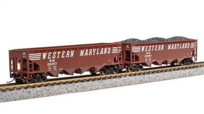 Broadway Limited 7439 ARA 70-Ton Quad Hopper, WM, 4-Pack, N (Fantasy Paint Scheme)