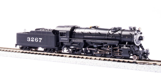 Broadway Limited 3971 USRA Heavy Mikado, ATSF #3272, Paragon4 Sound/DC/DCC, N (NP)