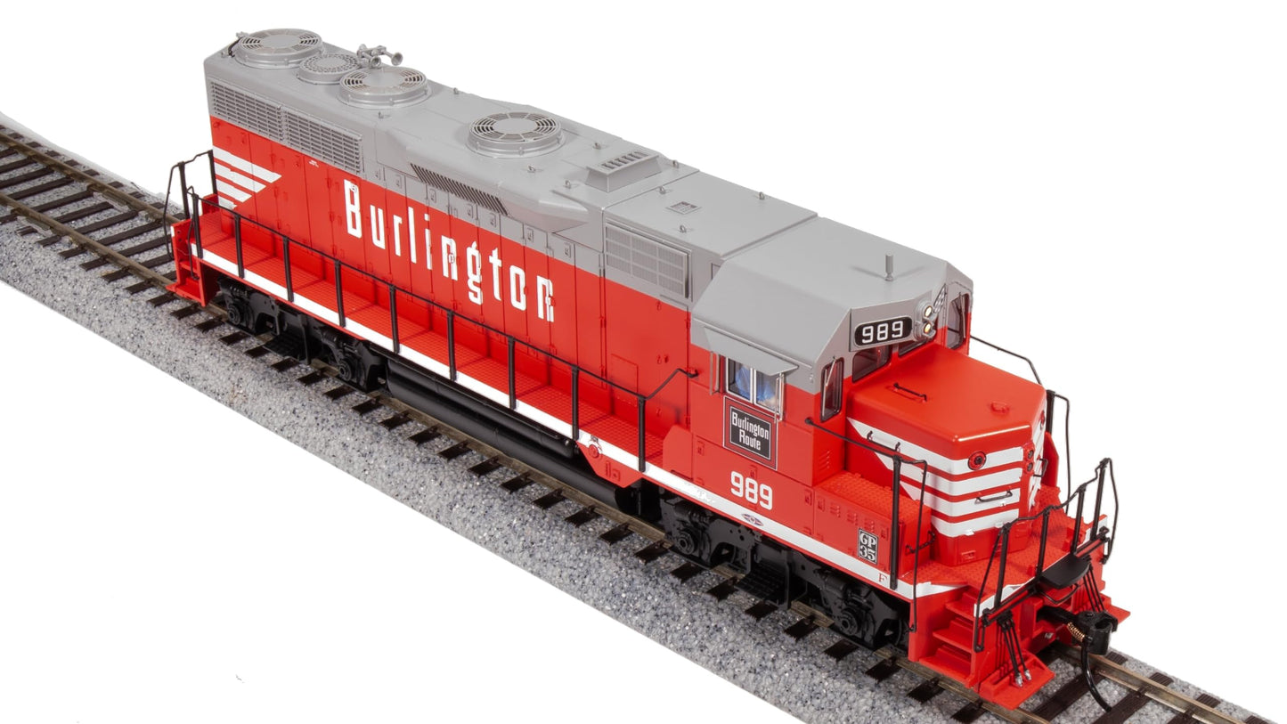 Broadway Limited 7535 EMD GP35, CBQ 992, Chinese Red, Paragon4 Sound/DC/DCC, HO Scale