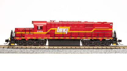 Broadway Limited 6619 Alco RSD-15, LS&I #2404, Red, Yellow & White, Paragon4 Sound/DC/DCC, N