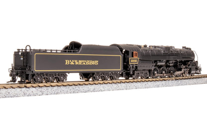 Broadway Limited 7408 Reading T1 4-8-4, RBMN #2102, "Blue Mountain & Reading Scheme, Paragon4 Sound/DC/DCC, Smoke, N Scale