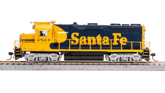 Broadway Limited 7531 EMD GP35, ATSF 2828, Blue Warbonnet, Paragon4 Sound/DC/DCC, (GP35u) HO Scale
