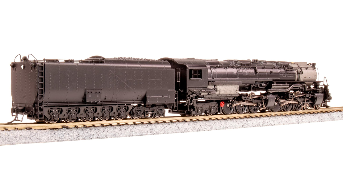 Broadway Limited 6991 UP Challenger 4-6-6-4, Unlettered, Black & Graphite, Coal Tender, Paragon4 Sound/DC/DCC, Smoke, N Scale