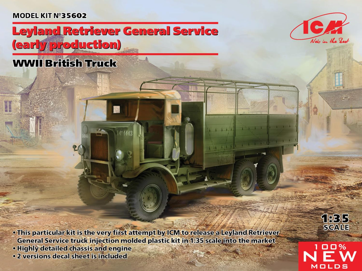 Leyland Retriever WWII British Truck (Early)
