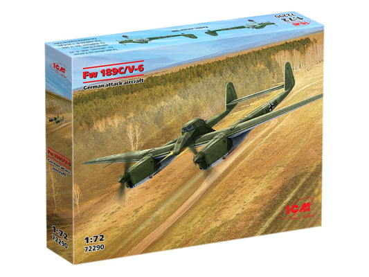 Fw 189C/V-6, German Attack Aircraft - Plastic Military Model Kit