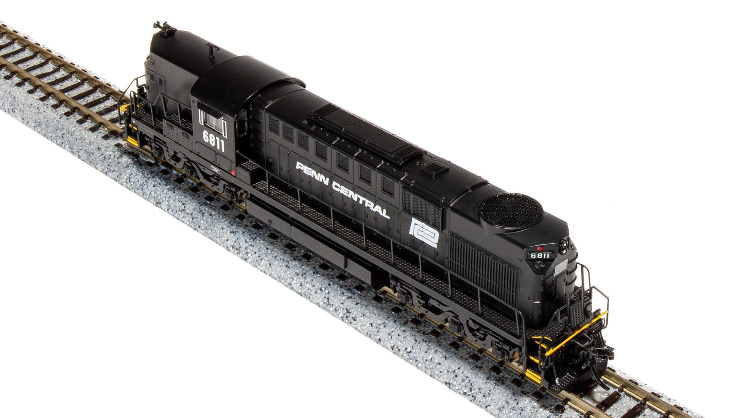 Broadway Limited 6620 Alco RSD-15, Penn Central #6811, Black w/White Lettering & Logo, Paragon4 Sound/DC/DCC, N