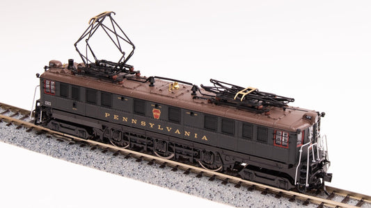 Broadway Limited 3950 PRR P5a Boxcab, 4739, 1930's Passenger Type, DGLE, Brown Roof, Gold Leaf Roman Lettering, Paragon4 Sound/DC/DCC, N