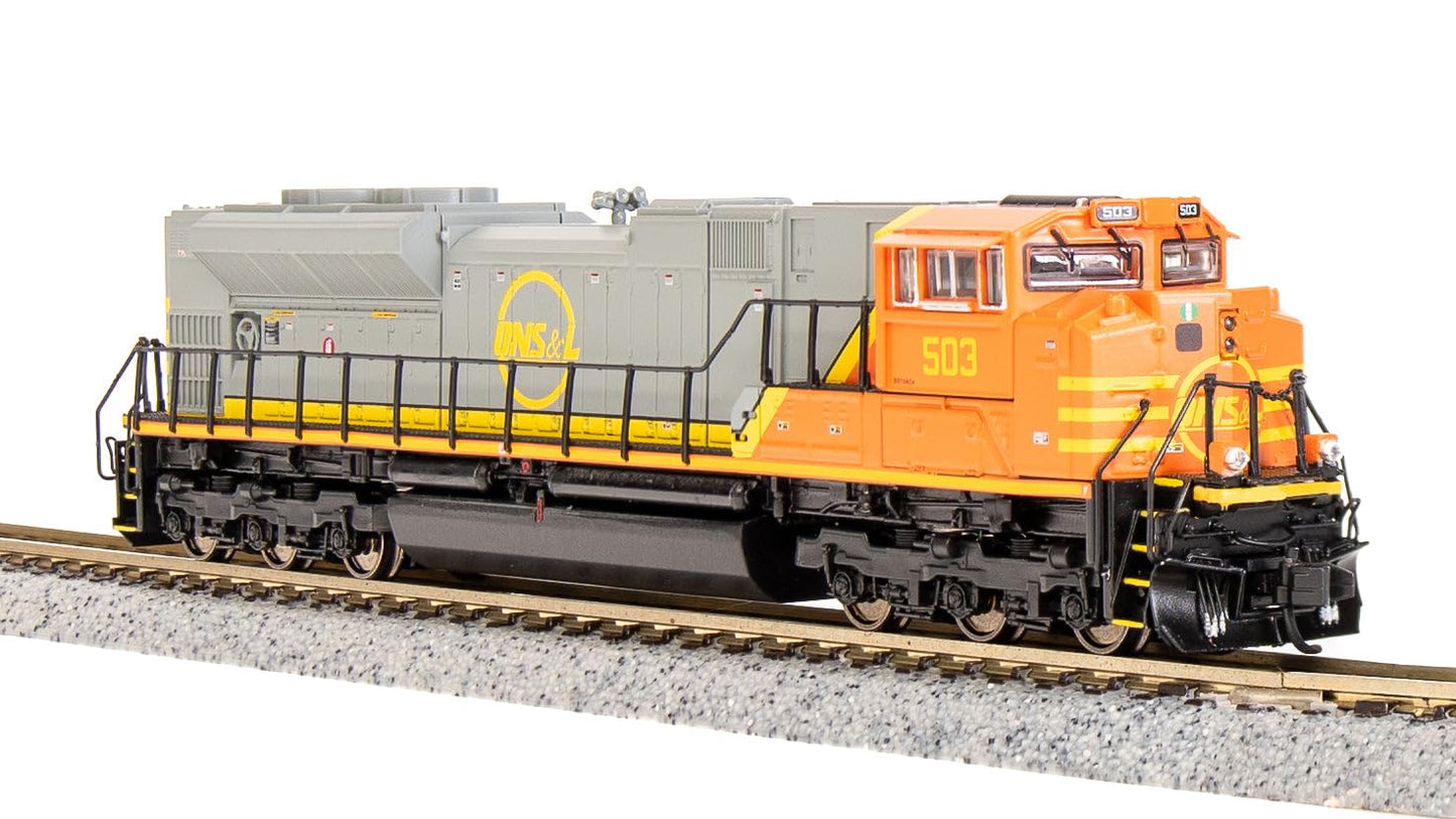 Broadway Limited 7038 EMD SD70ACe, QNS&L #503, Orange & Gray, Paragon4 Sound/DC/DCC, N