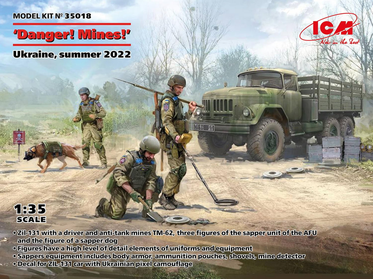 Danger! Mines!' Ukraine, summer 2022