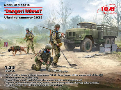 Danger! Mines!' Ukraine, summer 2022