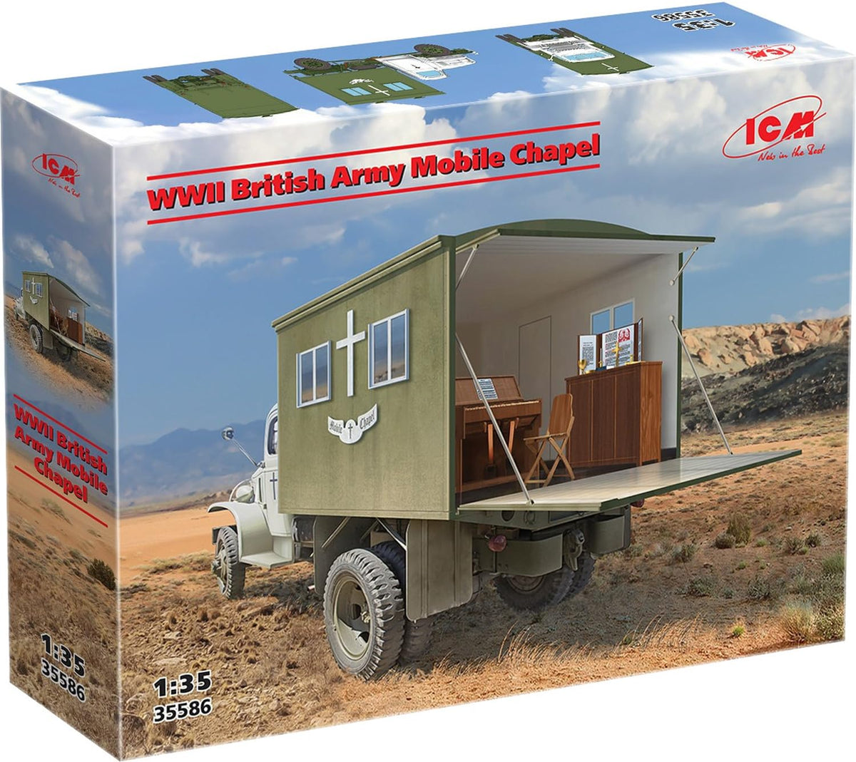 WW1 England Mobile Chapel Truck