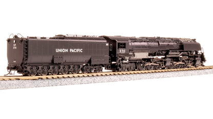 Broadway Limited 8652 UP Challenger 4-6-6-4, #3711, Black & Graphite, Oil Tender, w/Wind Wings, No-Sound/DCC-Ready, N Scale