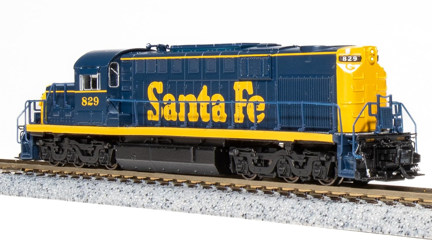 BLI 6610 Alco RSD-15, ATSF #829, Blue/Yellow Bookend Scheme, Paragon4 Sound/DC/DCC, N