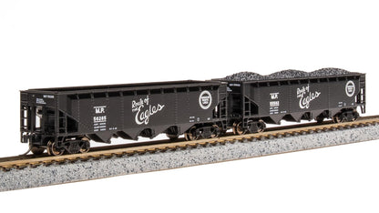 Broadway Limited 7430 ARA 70-Ton Quad Hopper, MP, Route of The Eagles, 4-Pack, N