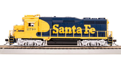 Broadway Limited 7560 EMD GP30, ATSF 2710, Blue Warbonnet, Paragon4 Sound/DC/DCC, (GP30u) HO Scale