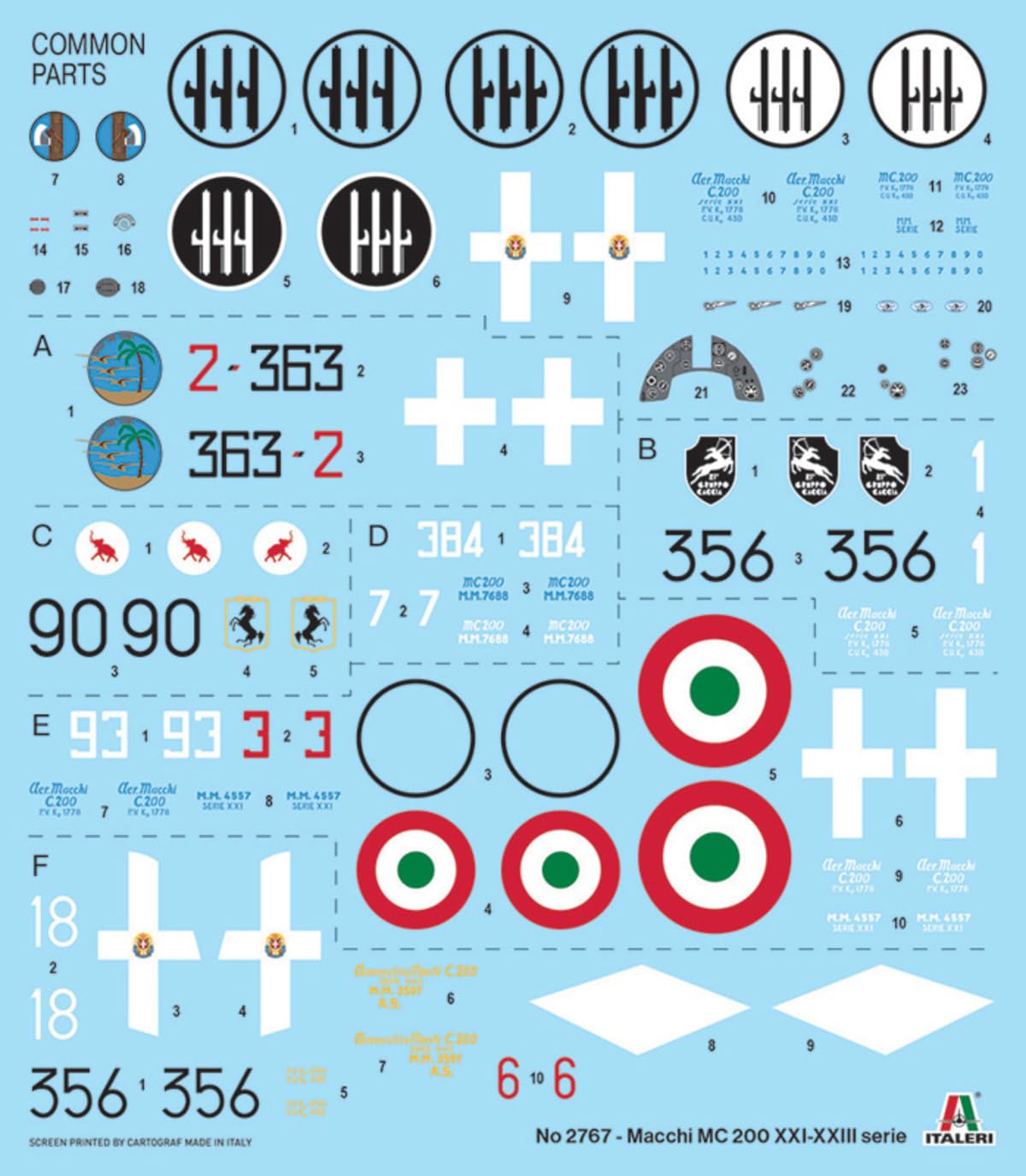 Italeri 1:48 - Macchi Mc.200 XXI Series