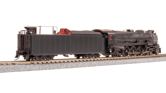 Broadway Limited 8517 PRR M1b 4-8-2, unlettered, Paragon4 Sound/DC/DCC, N Scale