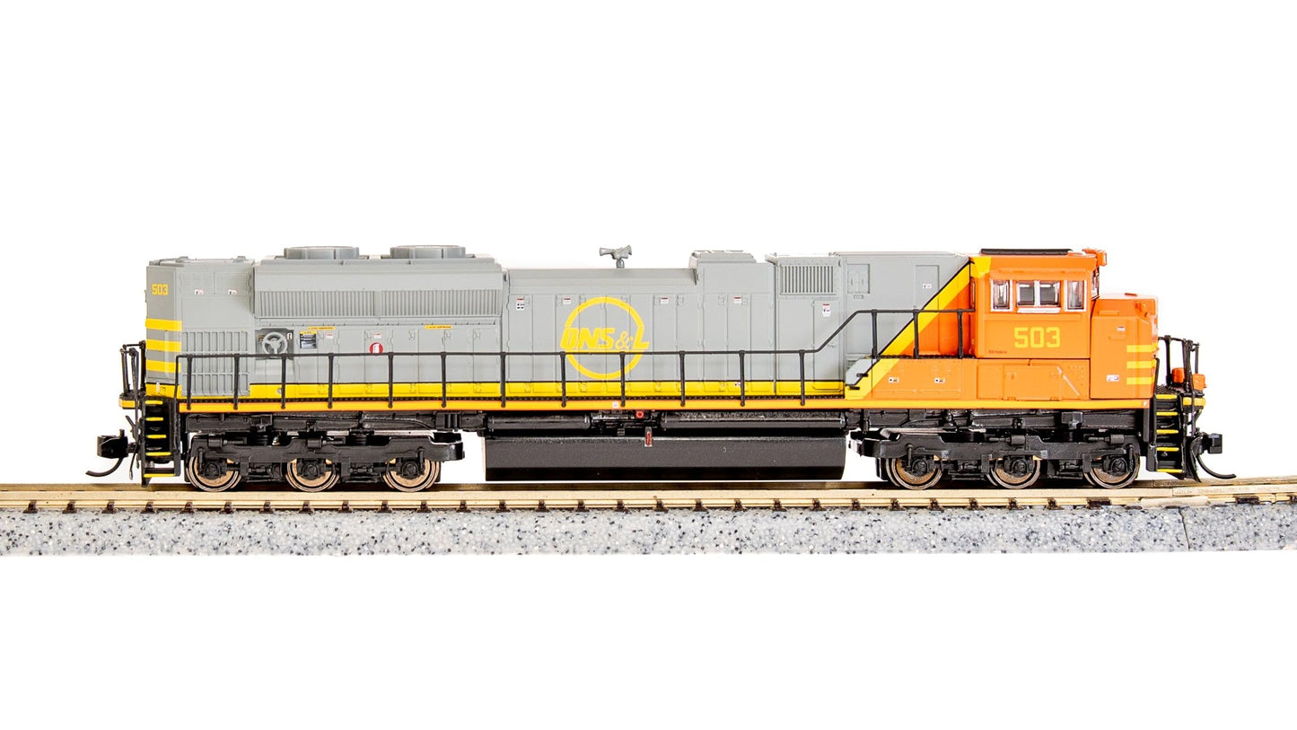 Broadway Limited 7038 EMD SD70ACe, QNS&L #503, Orange & Gray, Paragon4 Sound/DC/DCC, N
