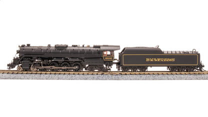 Broadway Limited 7408 Reading T1 4-8-4, RBMN #2102, "Blue Mountain & Reading Scheme, Paragon4 Sound/DC/DCC, Smoke, N Scale