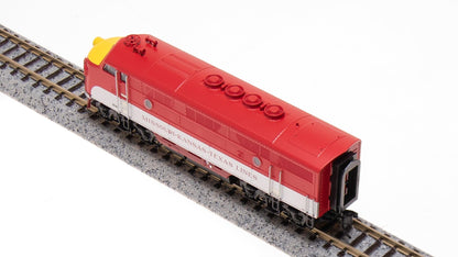 Broadway Limited 6846 EMD F3A, MKT 203-C, Red, Aluminum, & Yellow, Paragon4 Sound/DC/DCC, N