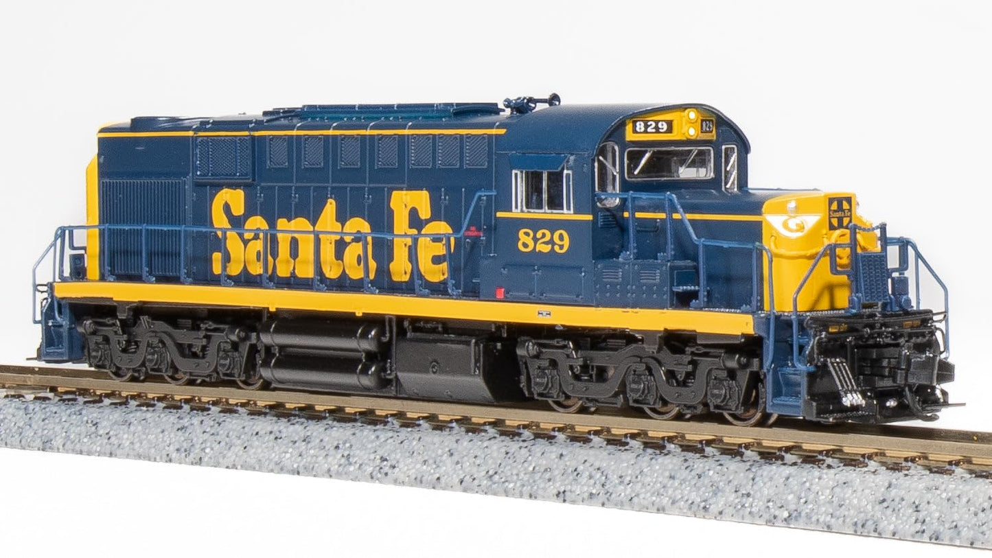 BLI 6610 Alco RSD-15, ATSF #829, Blue/Yellow Bookend Scheme, Paragon4 Sound/DC/DCC, N