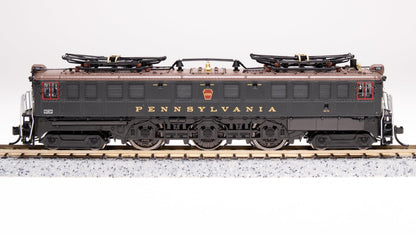 Broadway Limited 3952 PRR P5a Boxcab, 4766, 1930's Passenger Type, DGLE, Brown Roof, Gold Leaf Roman Lettering, Paragon4 Sound/DC/DCC, N