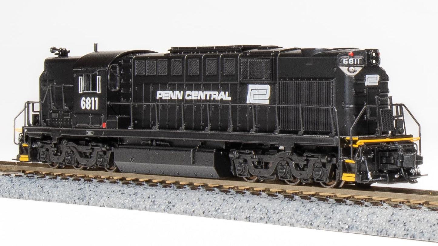Broadway Limited 6620 Alco RSD-15, Penn Central #6811, Black w/White Lettering & Logo, Paragon4 Sound/DC/DCC, N