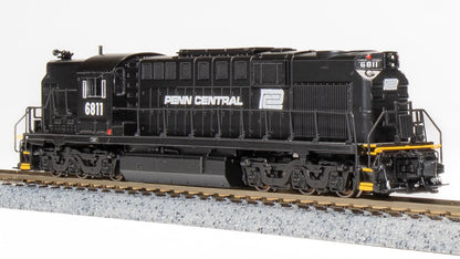 Broadway Limited 6620 Alco RSD-15, Penn Central #6811, Black w/White Lettering & Logo, Paragon4 Sound/DC/DCC, N