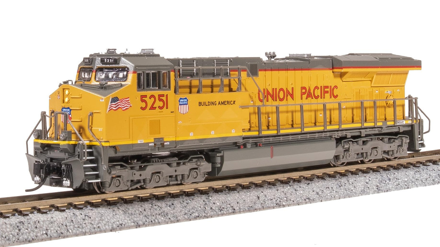 Broadway Limited 8641 GE ES44AC, UP 5251, Small Flags Scheme, No-Sound/DCC-Ready, N Scale
