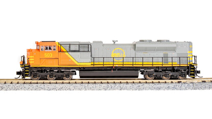 Broadway Limited 7038 EMD SD70ACe, QNS&L #503, Orange & Gray, Paragon4 Sound/DC/DCC, N