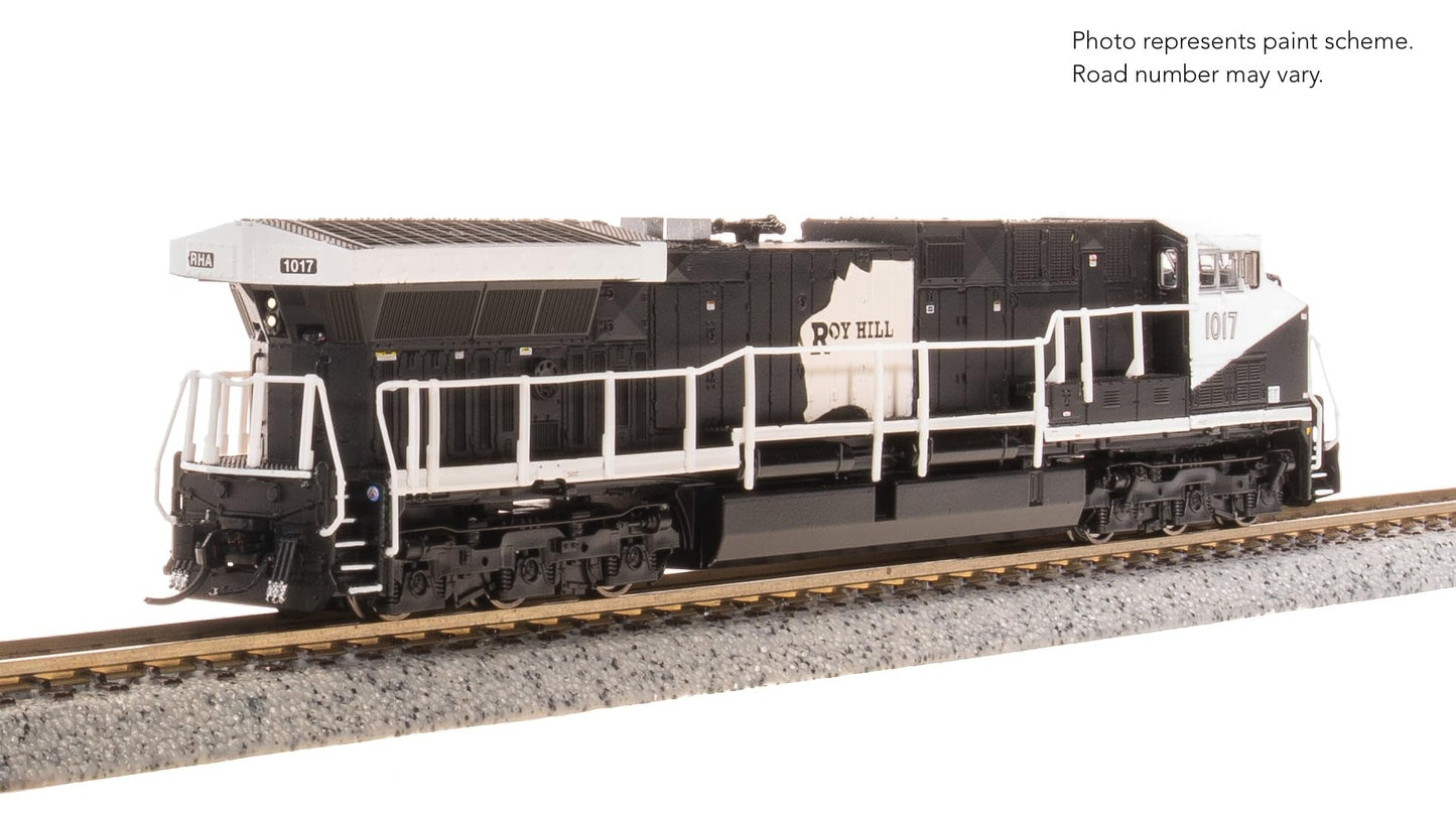 Broadway Limited 8601 GE AC6000, Roy Hill Mining #1017, Black/White Paint, No-Sound/DCC-Ready, N Scale
