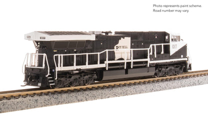 Broadway Limited 8601 GE AC6000, Roy Hill Mining #1017, Black/White Paint, No-Sound/DCC-Ready, N Scale